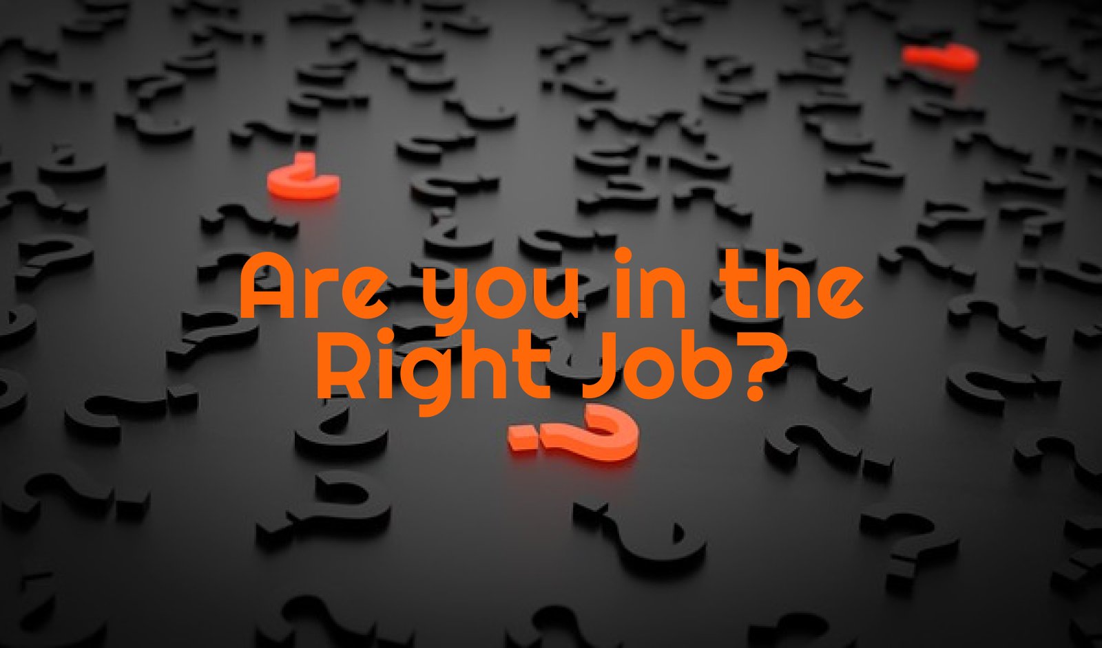 Are You In the Right Job?